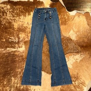 Rock and Roll High Rise Trouser